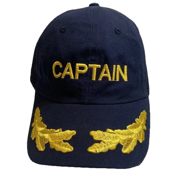 Captains Cap Dorfman Pacific Boating Fishing Yacht Hat Baseball Trucker Mesh - Picture 1 of 6